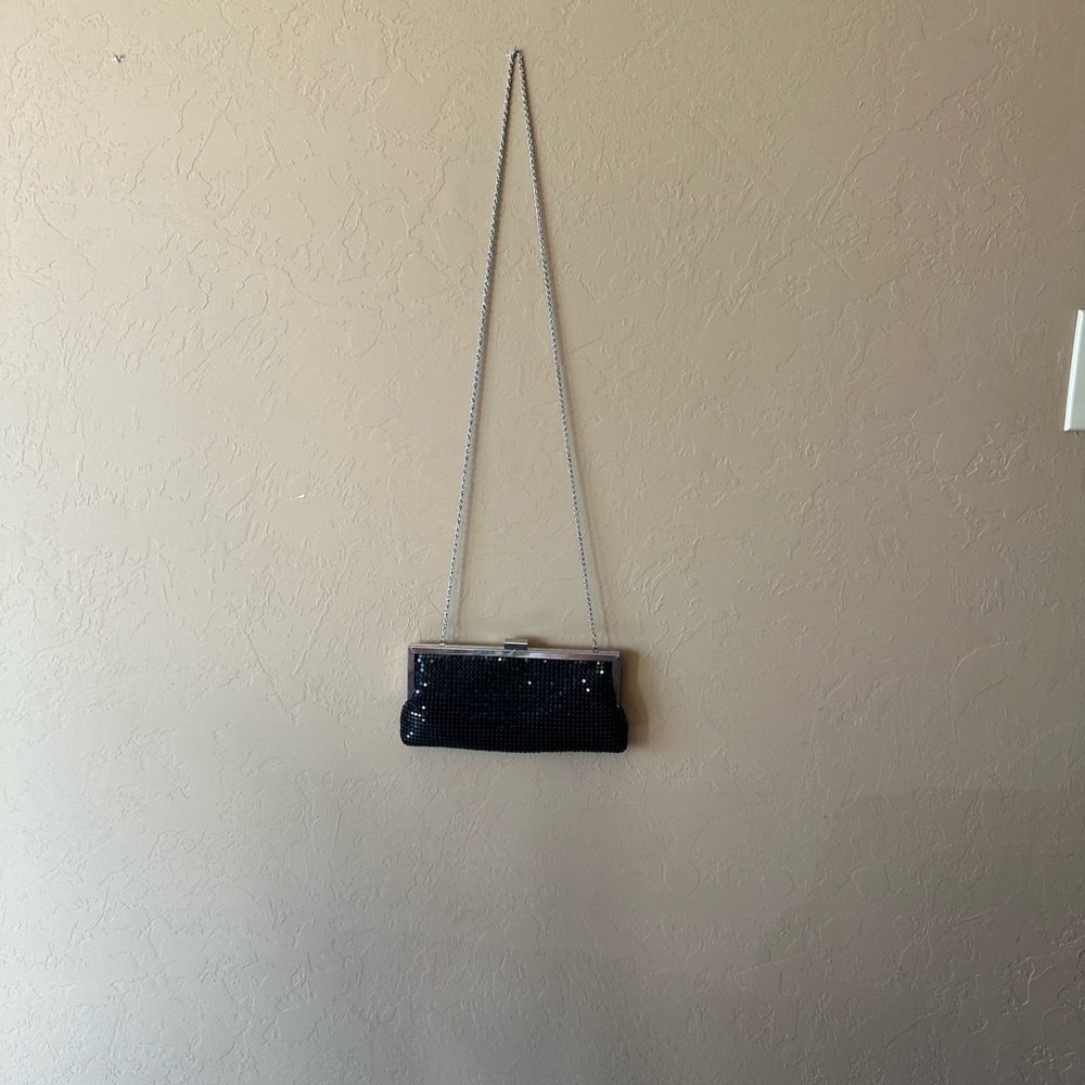 Vintage Elegant Black Evening Clutch